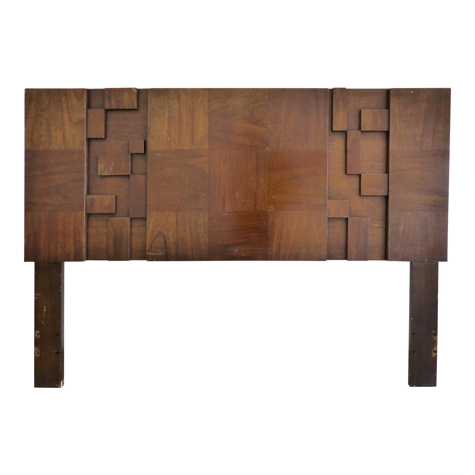 Lane Brutalist Mosaic Block Full Size Headboard Chairish