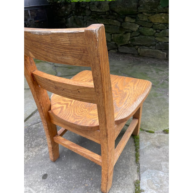 椅子 Vintage School chair Netherlands oak 椅子 Vintage School chair Netherlands oak Vintage Oak Childs
