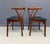 Henning Kjaernulf Henning Kjærnulf Model 255 Dining Chair in Rosewood for Bruno Hansen Mid Century For Sale - Image 4 of 7