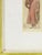 Wood Mid-Century Modern Scholar Hand-Colored Signed Etching by Quintana Limited Edition 24/100 For Sale - Image 7 of 11