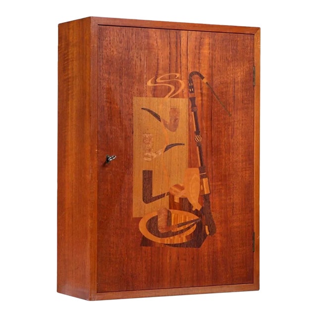 Danish Modern "pipe-dan" Pipe Cabinet in Teak For Sale