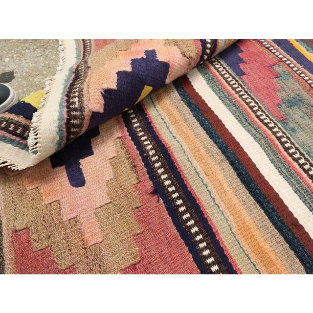 Galerie Shabab Collection Mid-20th Century Persian Flatweave Kilim Rug For Sale - Image 9 of 9