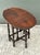 Vintage English Gate Leg Side Table For Sale - Image 12 of 12