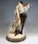 1930s Large Viennese Group Dancer with Violinist by Josef Lorenzl for Goldscheider Manufactory of Vienna, 1930s For Sale - Image 5 of 8