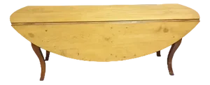 Large French Fruitwood and Pine Farmhouse Kitchen Table, 1880s