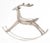 Mid 20th Century Rocking Reindeer Sculpture For Sale - Image 5 of 6