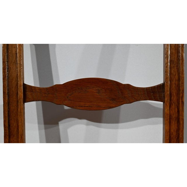 2nd Half of the 19th Century Louis Philippe Chairs in Oak, Set of 5 For Sale - Image 10 of 18
