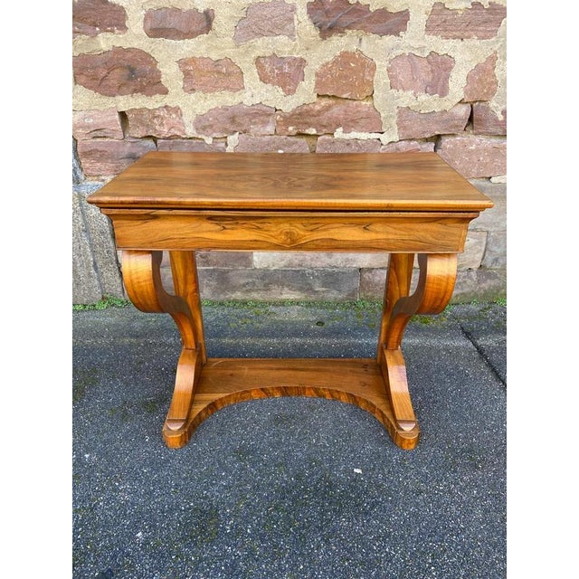 Louis Philippe Biedermeier Console, 1850 For Sale - Image 14 of 14
