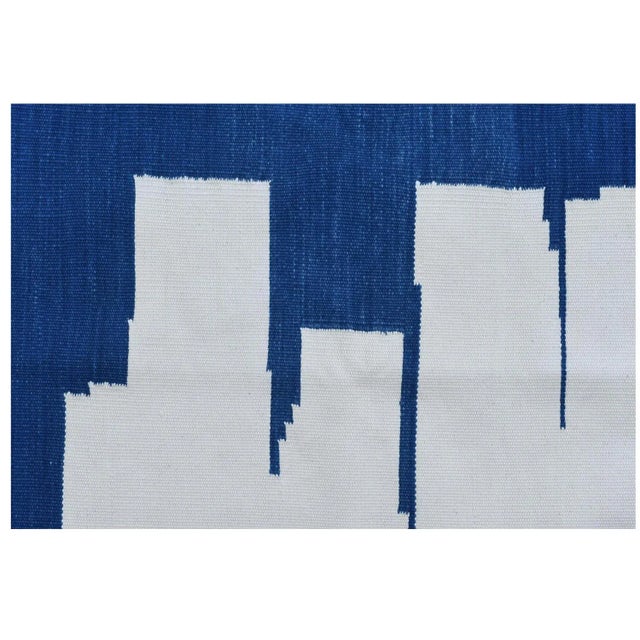 Boho Chic Sabela Rug, 13x18, Blue For Sale - Image 3 of 5
