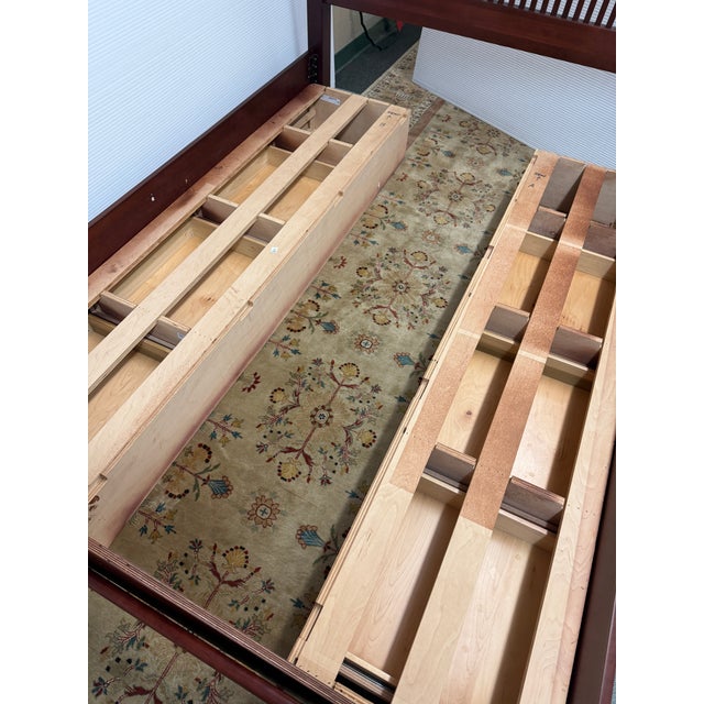 Queen Size Stuart David Storage Bed Frame For Sale - Image 16 of 18