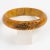 Art Deco Bakelite Carved Mississippi Swamp Marble Bracelet Bangle For Sale - Image 3 of 6