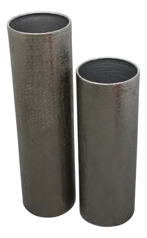 Aluminum Outdoor Ashbin, Set of 2