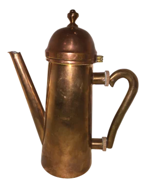 Vintage Mid-Century Copper Tea Kettle