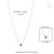 18k Yellow Gold Pear Cut Zambian Emerald Solitaire Birthstone Necklace Everday Wear For Sale - Image 9 of 13