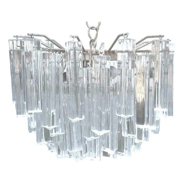 Murano Glass Pendant Lamp from Venini, 1960s For Sale - Image 3 of 7