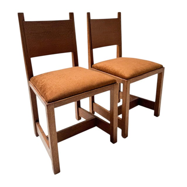 Art Deco Side Chairs by Hendrik Wouda for Pander, 1924, Set of 2 For Sale - Image 10 of 15