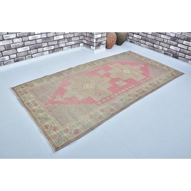 Vintage Anatolian Oushak Rug For Sale - Image 9 of 10