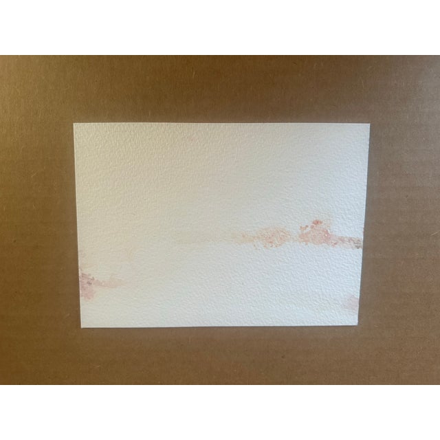 Contemporary “After the Storm” Original Watercolor by Nancy Smith For Sale - Image 3 of 3