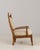Modern 19th Century France Modern Cream Wood Armchair For Sale - Image 3 of 11