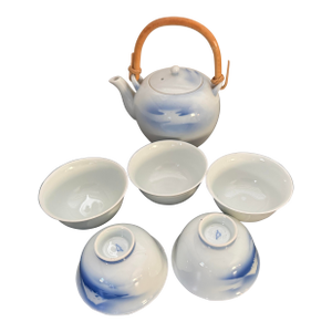 Vintage Japanese Tea Set- 6 Pieces
