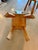 Vintage Mid-Century Alpine French Brutalist Carved Oak Side Chairs Pair Wabi Sabi Style For Sale - Image 12 of 18
