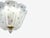 Glass Nils Landberg, Rare Chandelier, Etched Glass, Brass, Sweden, 1940s For Sale - Image 7 of 13
