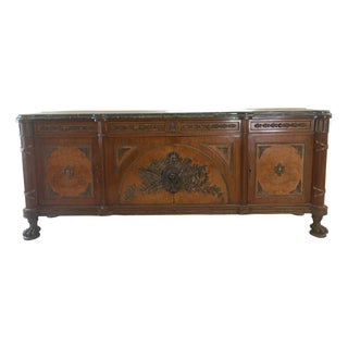 19th-Century French Empire Style Grand Enfilade / Sideboard For Sale