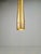 Conical Gold Line Pendant Lamp from Panzeri, Italy, 1990s For Sale - Image 4 of 10