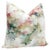 Contemporary 20" Fern Watercolor Floral Pillows - a Pair For Sale - Image 3 of 5
