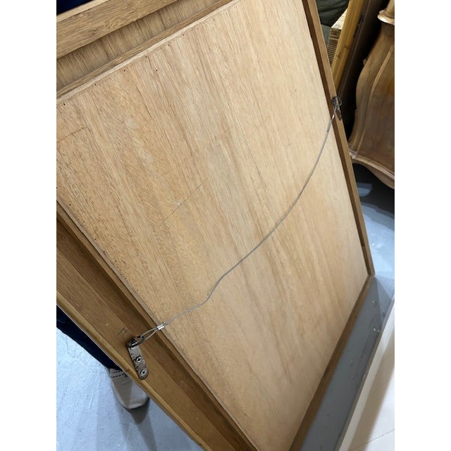 Late 20th Century Late 20th Century Cane Rattan Bamboo Mirror For Sale - Image 5 of 5