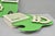 Vintage Mid Century Modern Green Theater Mask Shadowbox Wall Pocket Shelf - Pair For Sale - Image 16 of 17
