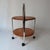 Vintage Folding Rolling Serving Cart in Wood, 1970s For Sale - Image 6 of 13