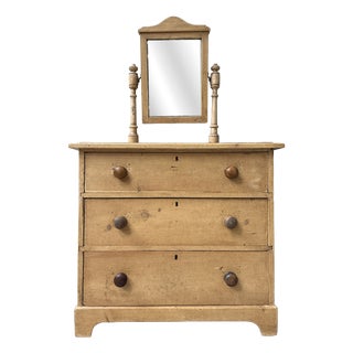 English Pine Dressing Table, 1890s For Sale