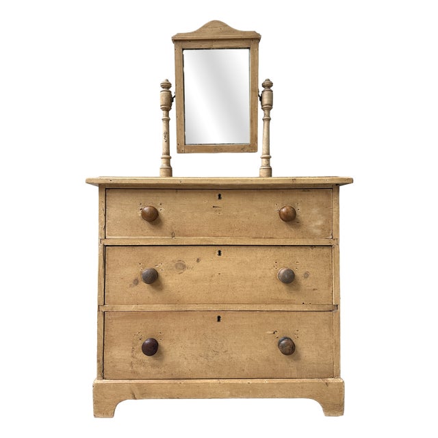 English Pine Dressing Table, 1890s For Sale