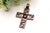 Vintage Silver Cross Pendant, in Worn conditions. Designed 1980 to 1989