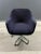 Blue Ward Bennett Executive Desk Chair For Sale - Image 8 of 8