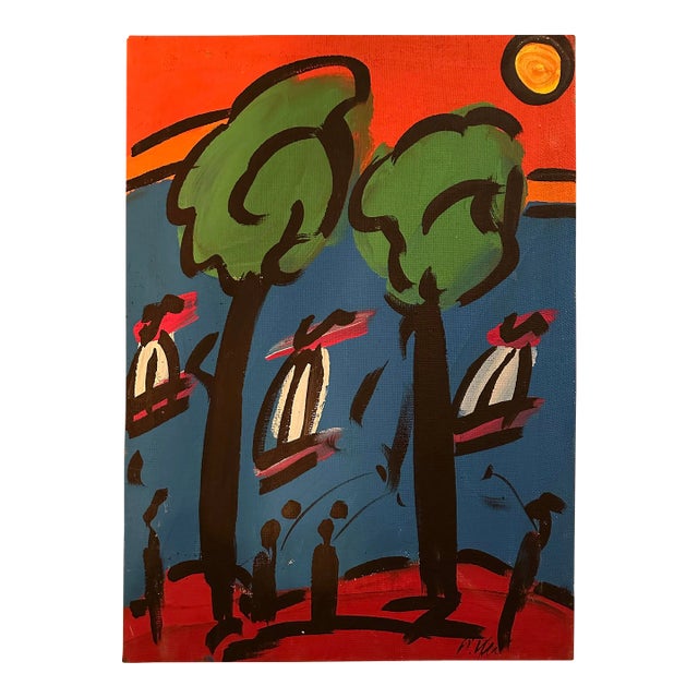 Peter Keil Original Painting - Sailboats For Sale