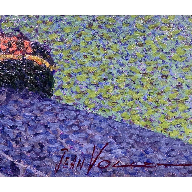 Jean Vollet – Pont Des Arts, Paris – French Pointillist Oil Painting For Sale - Image 4 of 13