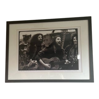 Framed "Dr Hook + the Medicine Show" Photograph by Steven F. Verona 1972 - 1/20 For Sale