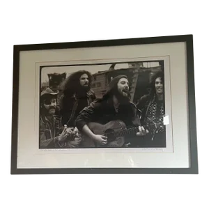 Framed "Dr Hook + the Medicine Show" Photograph by Steven F. Verona 1972 - 1/20