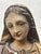Madonna, Mother of God with Child, 18th Century, Carved Wood, Painted For Sale - Image 10 of 18