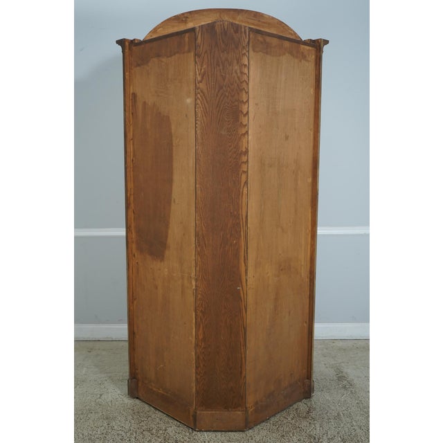 Don Rousseau Attributed Country French Walnut Corner Cabinet For Sale - Image 15 of 15