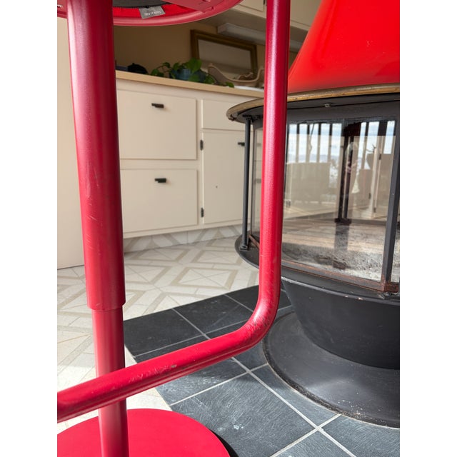 Crassevig “Otto” Height-Adjustable Bar Stools, Set of 3 — Mario Ferrarini, Italy, 2015 For Sale - Image 10 of 10