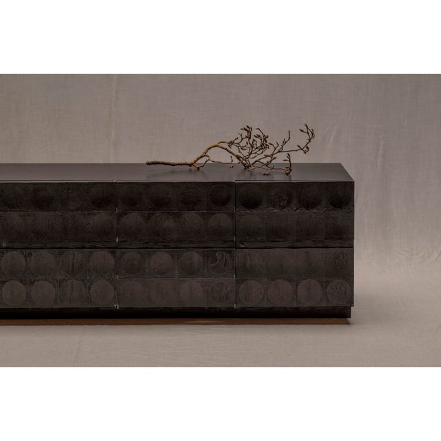 1970s Brutalist Sideboard by J. Batenburg for M.I., Belgium 1970s For Sale - Image 5 of 15