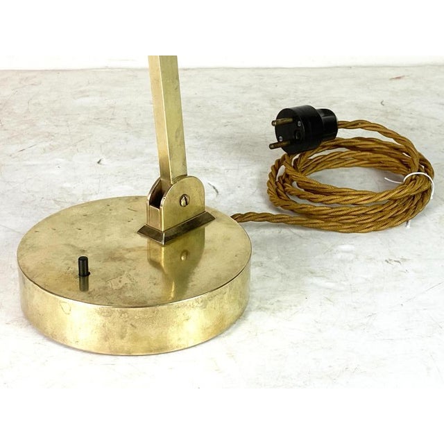 Art Deco Banker Table Lamp, Former Czechoslovakia, 1920s For Sale - Image 10 of 17