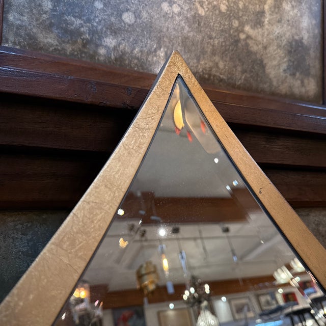 Christopher Guy In the Style of Christopher Guy Diamond Wall Mirror For Sale - Image 4 of 12