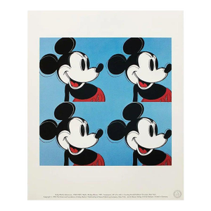 Andy Warhol Pop Art Myths Mickey Mouse-4 1992