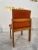 Mid-Century Modern Set of 4 Wood Dining Chairs by F.lli Saporiti 1960s For Sale - Image 3 of 5