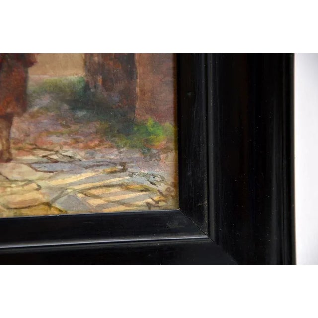 Annie L. Lee, Mermaid Inn in Rye, Late 1900s, Watercolour, Framed For Sale - Image 7 of 11