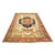 Persian Serapi Wool 7x11 Rust, Navy, Tan, & Ivory Handmade Area Rug #9902841 For Sale - Image 4 of 12
